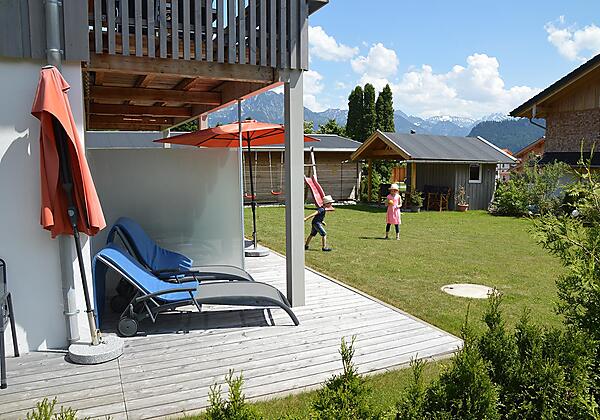 Terrasse Alpenröschen