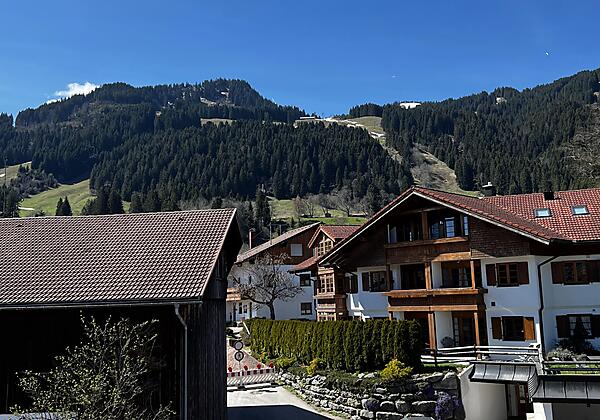 Aussicht auf die Hörnerkette