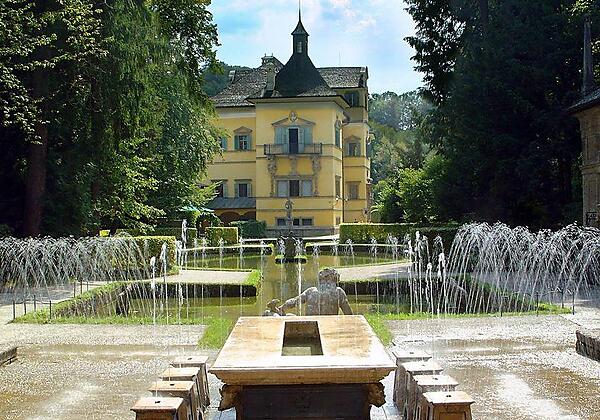 Wasserspiele in Hellbrunn