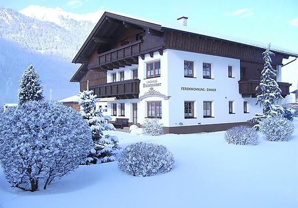 Winteransicht Landhaus Ennemoser
