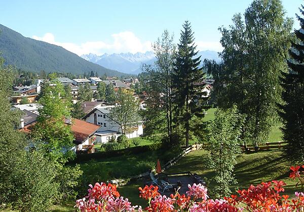 Blick Kalkkögel Landhaus Frenes Aussicht