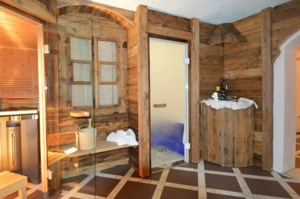Der Wellnessbereich im Landhaus Montana in Gerlos