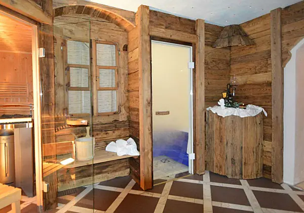 Der Wellnessbereich im Landhaus Montana in Gerlos