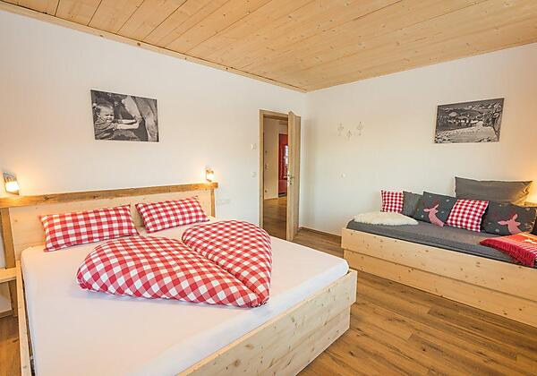 Alpstube - Schlafzimmer