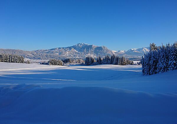 Blick in die Winterlandschaft