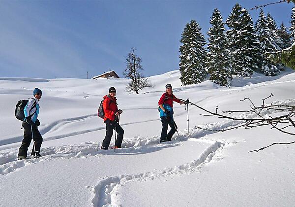 Skitour an der Salmaserhöhe