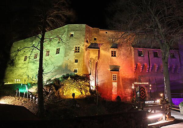 Burgbeleuchtung 2009