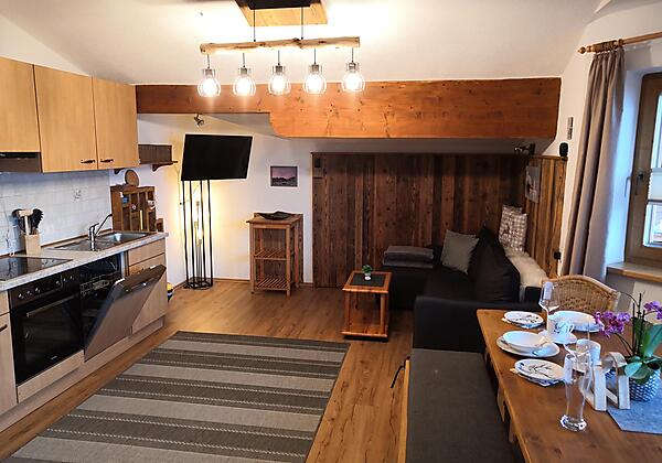 Spieljochblick Wohnküche