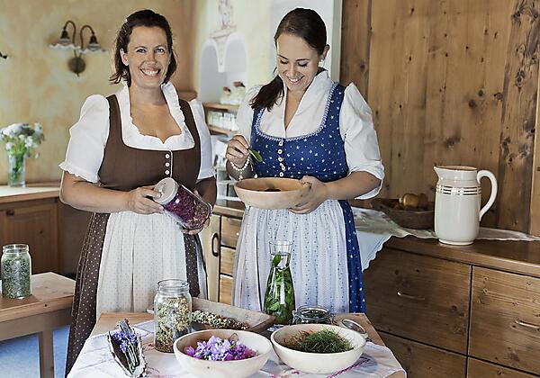 Kräuterworkshops im Landhotel Schafhuber