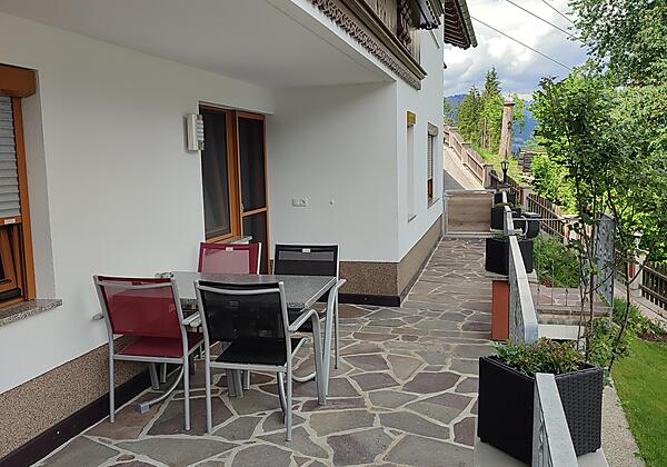 Terrasse abgeschlossen