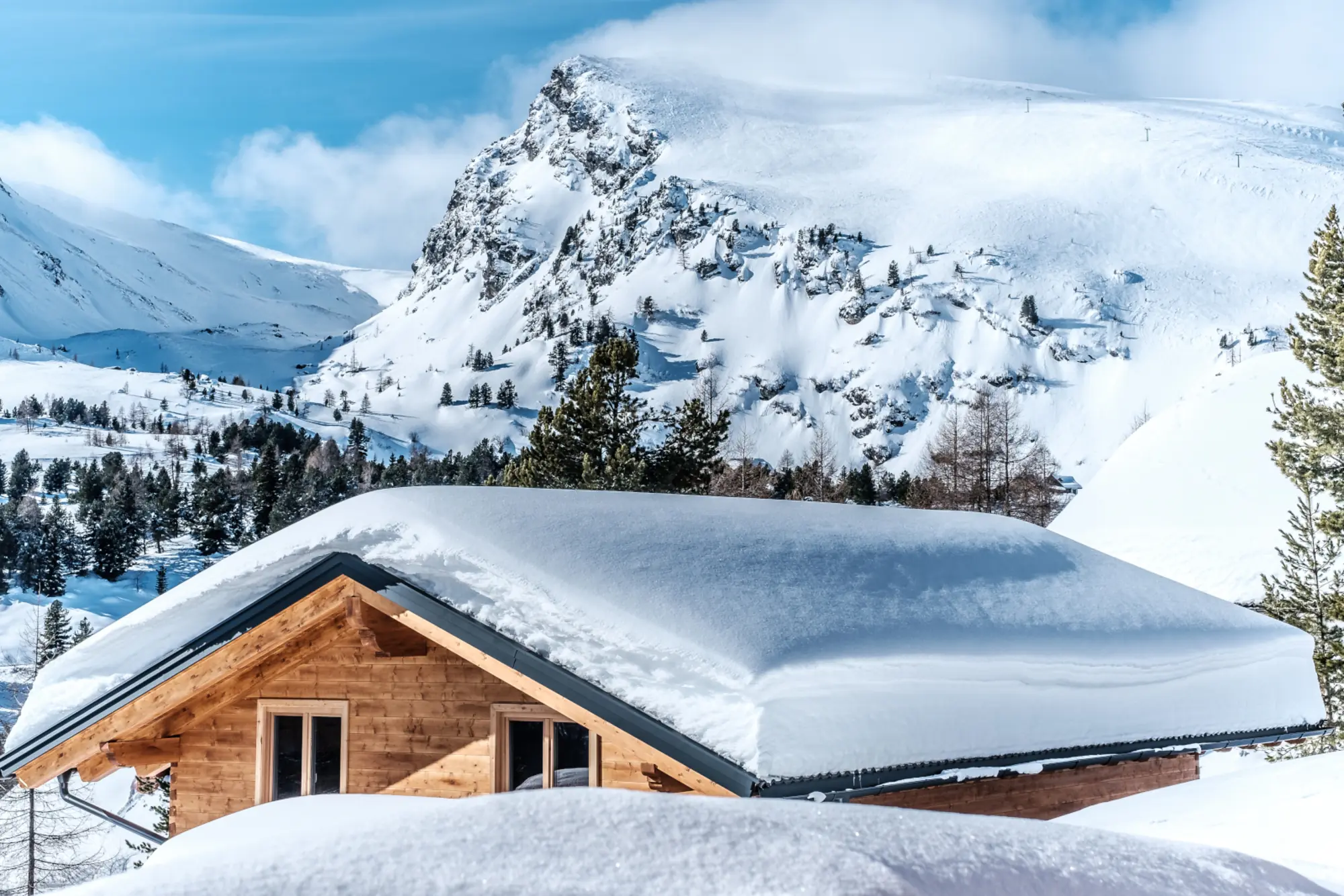 Luxuschalet Bergwinter