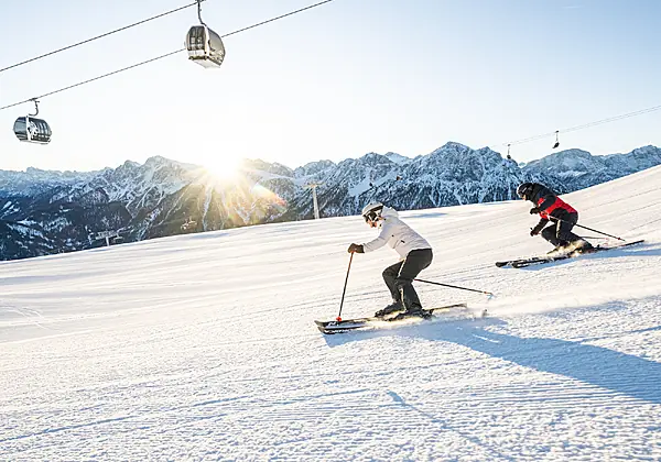 Skifahren am Kronplatz