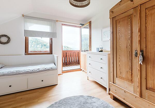 Juniorsuite mit direktem Balkonzugang