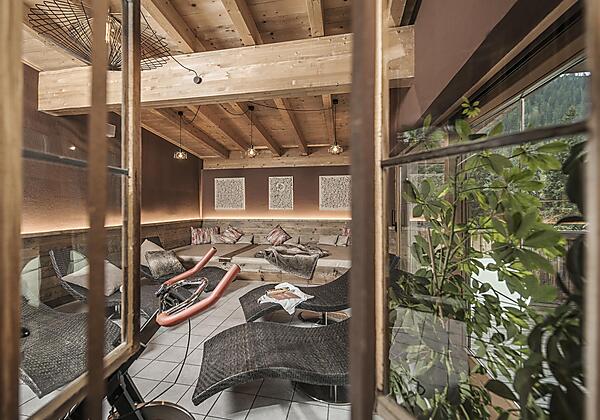 Ruheraum im Wellnessbereich