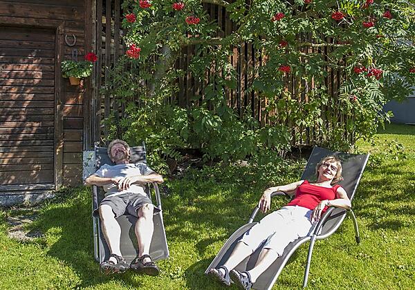 eifach gemütlich im Garten