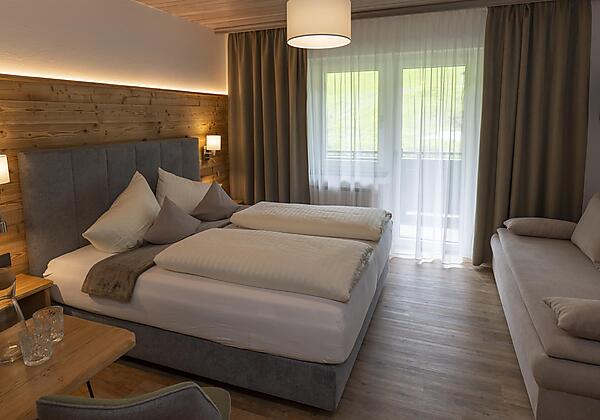 Doppelzimmer Berg.Glück