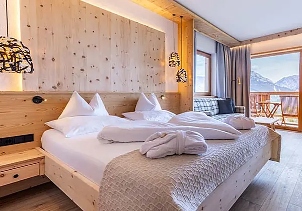 Zirbendoppelzimmer Weitblick Superior
