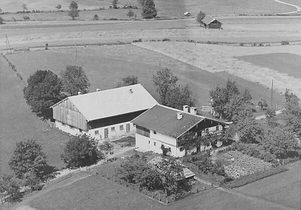 Das alte Bauernhaus wurde 1980 abgetragen