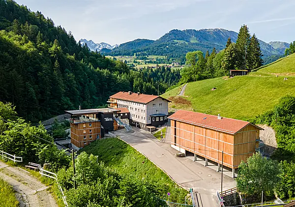 Das Oberstdorf Hostel mitten in den Allgäuer Bergen