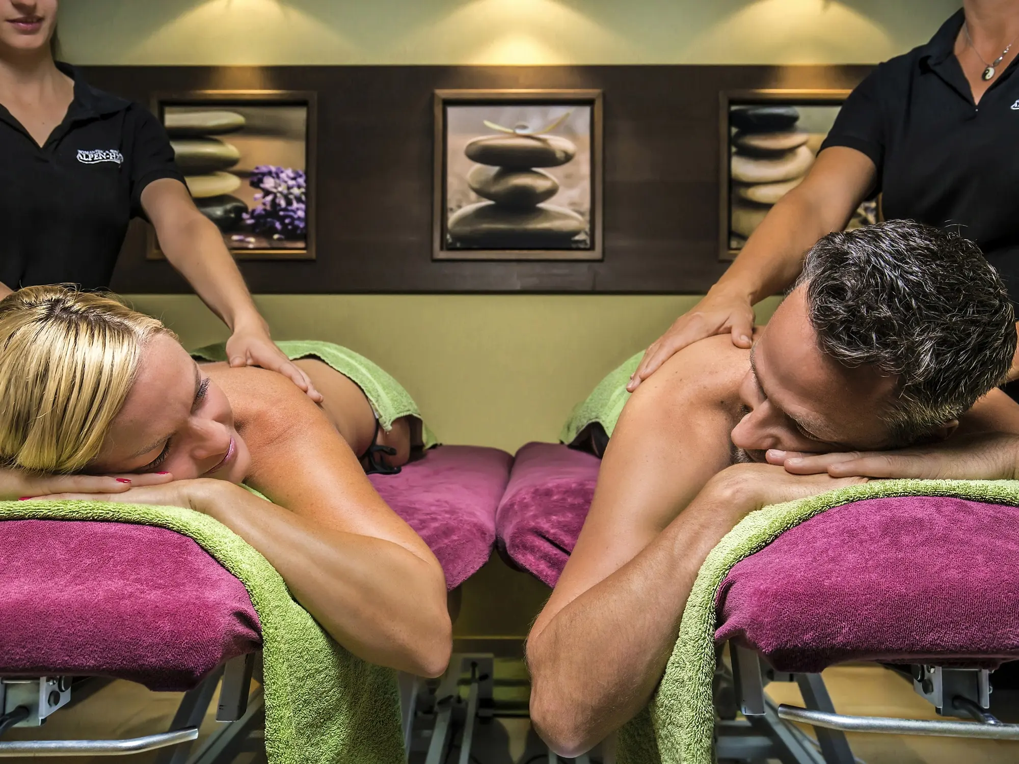 Paar-Massage