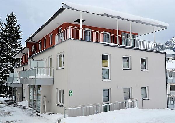 Südansicht im Winter