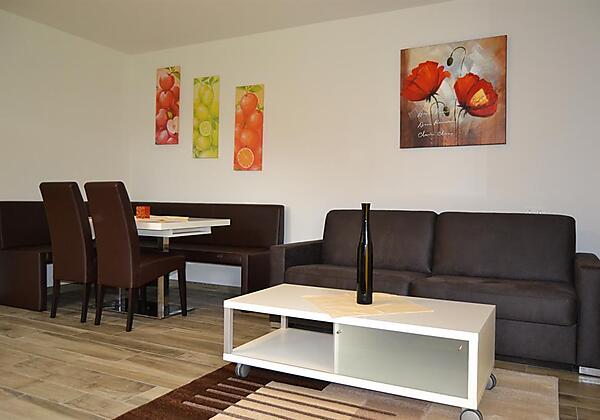 Ferienwohnung - Wohnzimmer