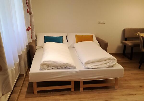 Schlafsofa ausgezogen II