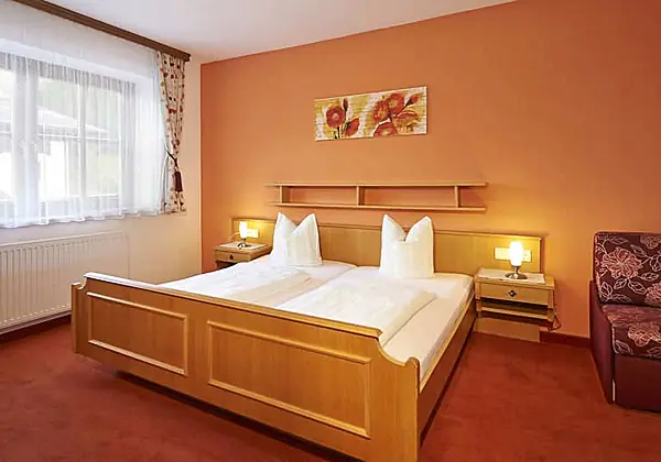Doppelzimmer in der Pension Anja