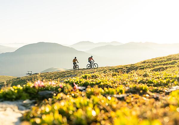 Radfahren_NOCKBIKE_Gipfel Shared Trail Falkert-Hei
