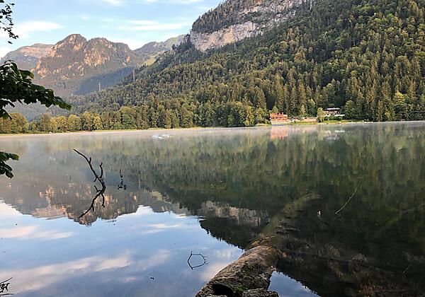 Reintalersee mit Blick aufs Sonnwendjoch