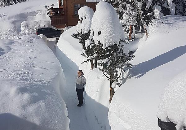 Winter vor unsere Tür