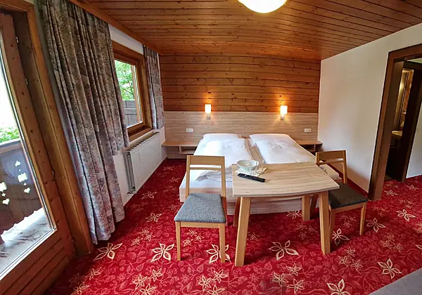 Zimmer der Pension In der Mauer in St. Jakob im Defereggental