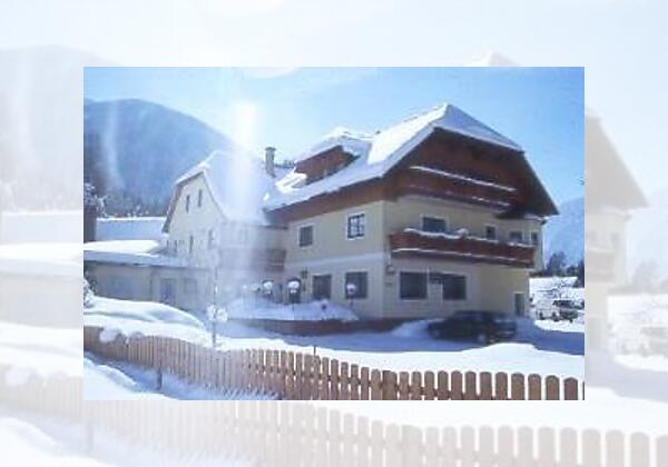 Unsere Pension im Winter