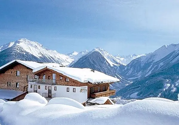 Haus im Winter