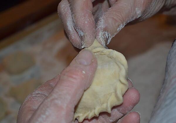 Hausgemachte Kärntner Kasnudel