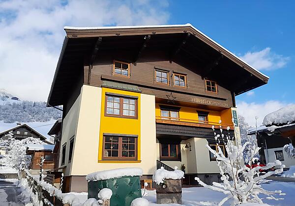 Pension zu Hause im Winter