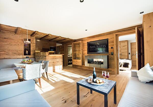 2 Schlafzimmer Wohnung Wohnbereich Top 7 und Top 3