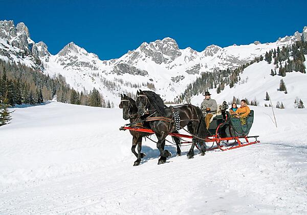 Pferdeschlitten