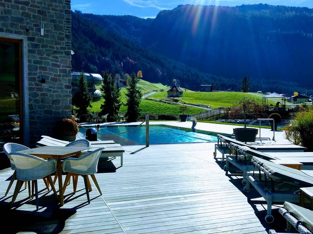 Pool außen