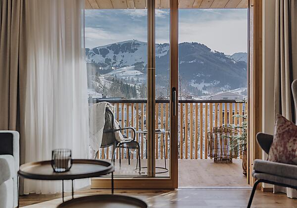 PoSt Maria Alm - Aussicht Winter