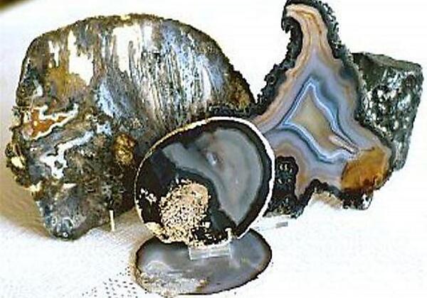 Hauseigene Mineraliensammlung