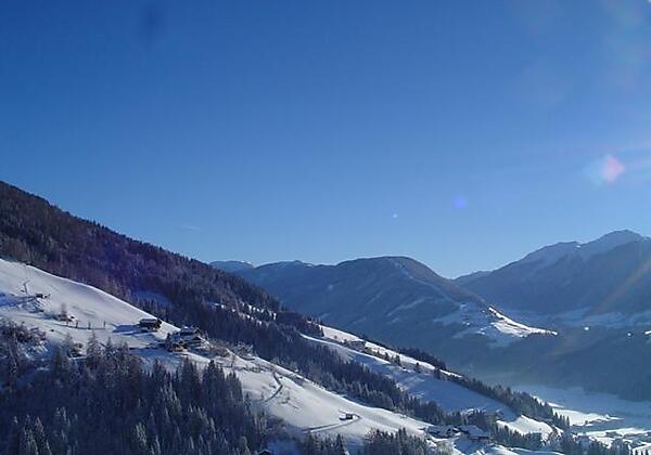 Winterlandschaft blich richtung Lesachtal