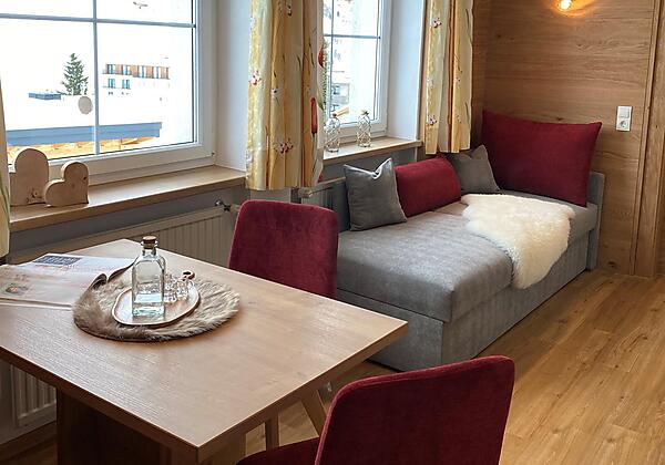 Wohnküche Appartement Trisanna