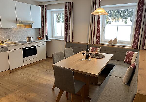 Wohnküche Appartement Silvretta