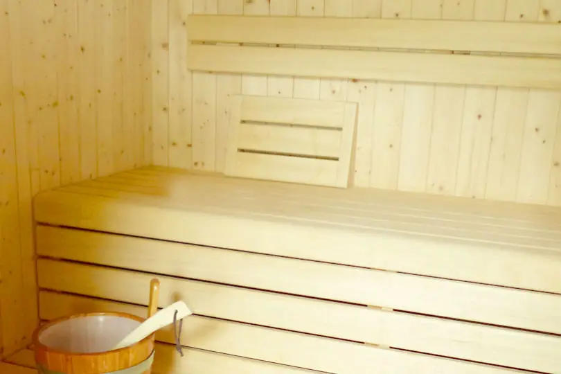 Die Sauna in der Residence Liesy