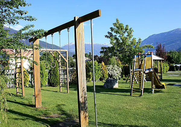 Hauseigener Spielplatz