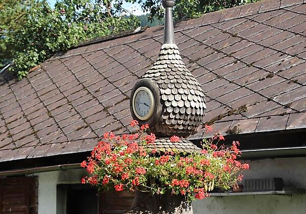 Blumenpracht beim Restgut in Begöriach