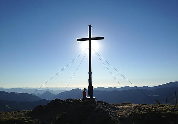 Auf dem Riedbergerhorn - 1787 Meter-