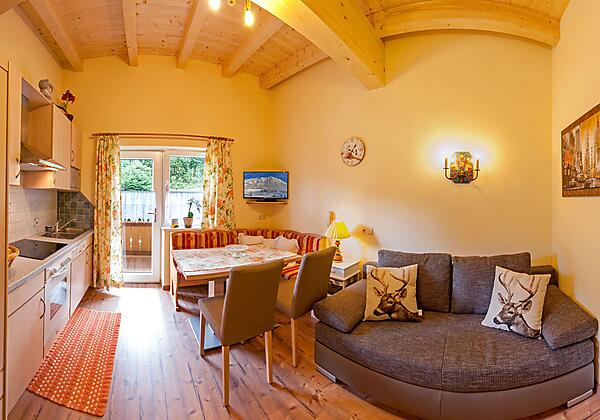 Appartement Tirol Wohnzimmer