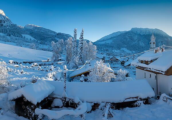 Blick aus dem Schlafzimmer